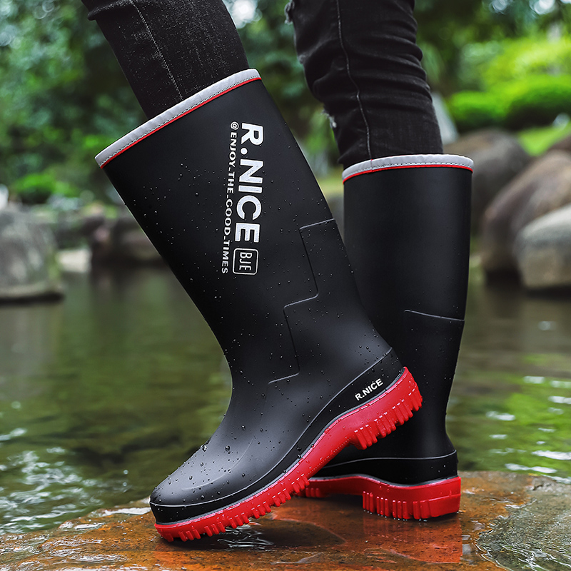 Men's outdoor rain shoes High‑ - огляд і ціна Fishing Boots