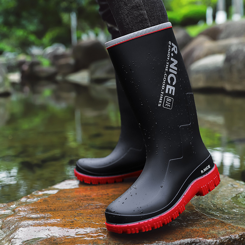 Men's outdoor rain shoes High‑ - огляд і ціна Fishing Boots