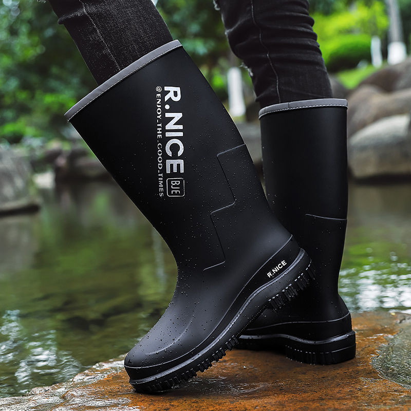 Men's outdoor rain shoes High‑ - огляд і ціна Fishing Boots