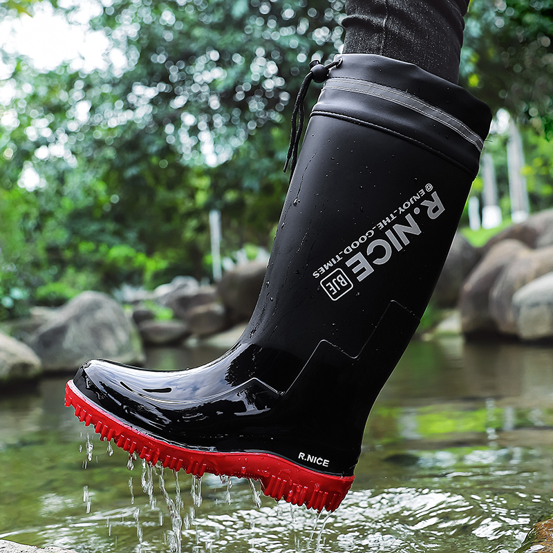 Men's Fashionable Outdoor Rain - огляд і ціна Fishing Boots