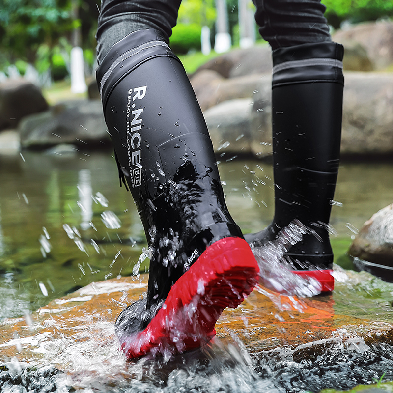 Men's Fashionable Outdoor Rain - огляд і ціна Fishing Boots
