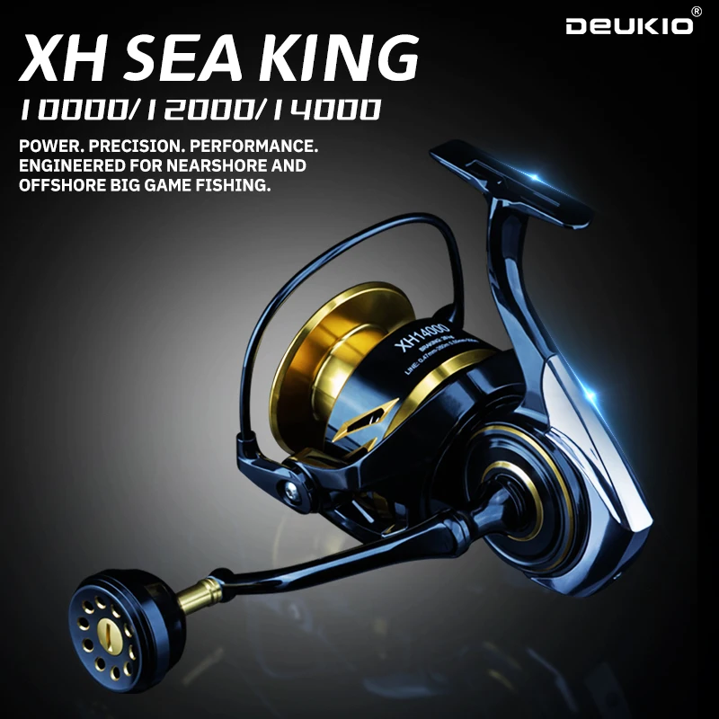 DEUKIO 2026 Long Shot Saltwate - огляд і ціна Daiwa Reel Bg